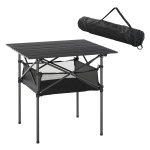 Campingtafel – Outdoor Explorer - stevig en lichtgewicht - grijs