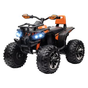 Speelgoedauto - Elektrische - MP3-speler - Koplampen - Oranje