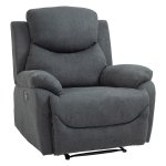 Fauteuil - Zaza Home - Ligfunctie - TV-stoel - Grijs