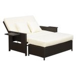 Tuinbank - Comfortzone - 2 zitplaatsen - Bruin