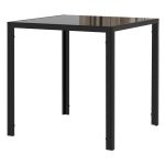 Eettafel - Luxe design - Duurzaam hout - Zwart