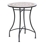 Tuintafel – Mozaïek - Balkontafel – Zeven personen - Multicolor