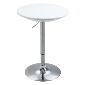Eettafelbureau - Robuust design - Verstelbare hoogte - Zwart
