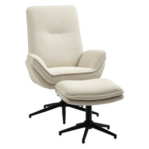Fauteuil - Draaibaar en Modern – Beige