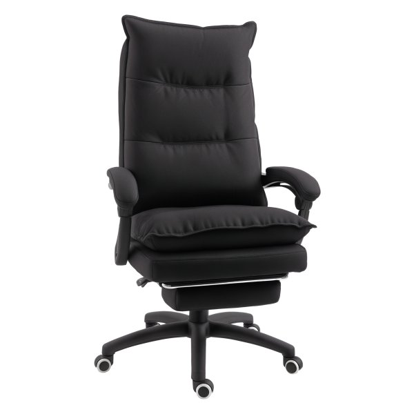 Massagebureaustoel – BUSCHAKS - Massagefunctie, ergonomisch design - Zwart