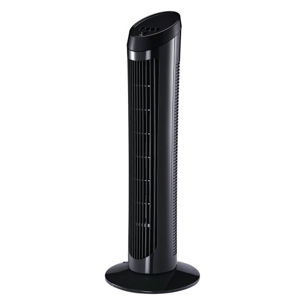 Ventilatiestanden - Kolomventilator - 45 W - 3 standen - Zwart