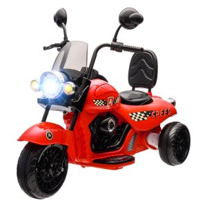 Speelgoed - Kindermotorfiets – Elektrisch – 3 wielen - rood