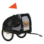 Hondenkarren - SportyPaws - Opvouwbaar - Waterbestendig - Zwart