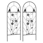 Klimhulpen - Metalen Klimrek - Duurzaam en Decoratief - Zwart