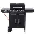 Gasbarbecue - Merk X - 4 branders - RVS