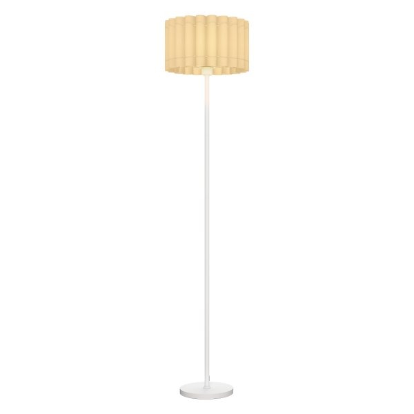 Hanglamp - Retrostijl - Voetschakelaar - Wit