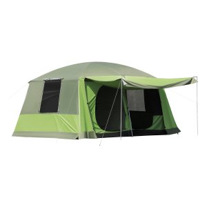 Kampeertenten - Ruime familietent - 2 slaapcabines - Groen