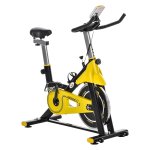 Hometrainer - Fitness - Verstelbaar en stil - LCD-display - Zwart