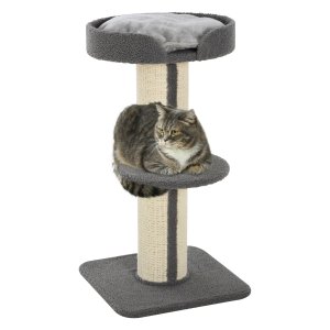 Krabpaal - Play Tree - Sisal - Grijs