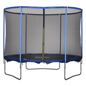 Tuintrampoline - Veiligheidsnet - Buitenfitness - Staalblauw
