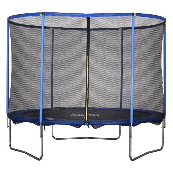 Tuintrampoline - Veiligheidsnet - Buitenfitness - Staalblauw