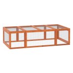 Knaagdierverblijf - Multifunctioneel Vurenhout - Vrijlopende Omheining - Oranje
