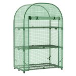 Kas - Gazonhaar - Mini kas voor tomaten - Vroeg in bed - Groen