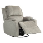 Relaxstoel - Luxe ligfunctie - Inclusief bekerhouder - Bruin