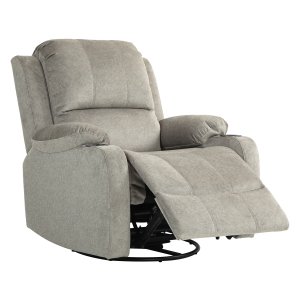 Relaxstoel - Luxe ligfunctie - Inclusief bekerhouder - Bruin