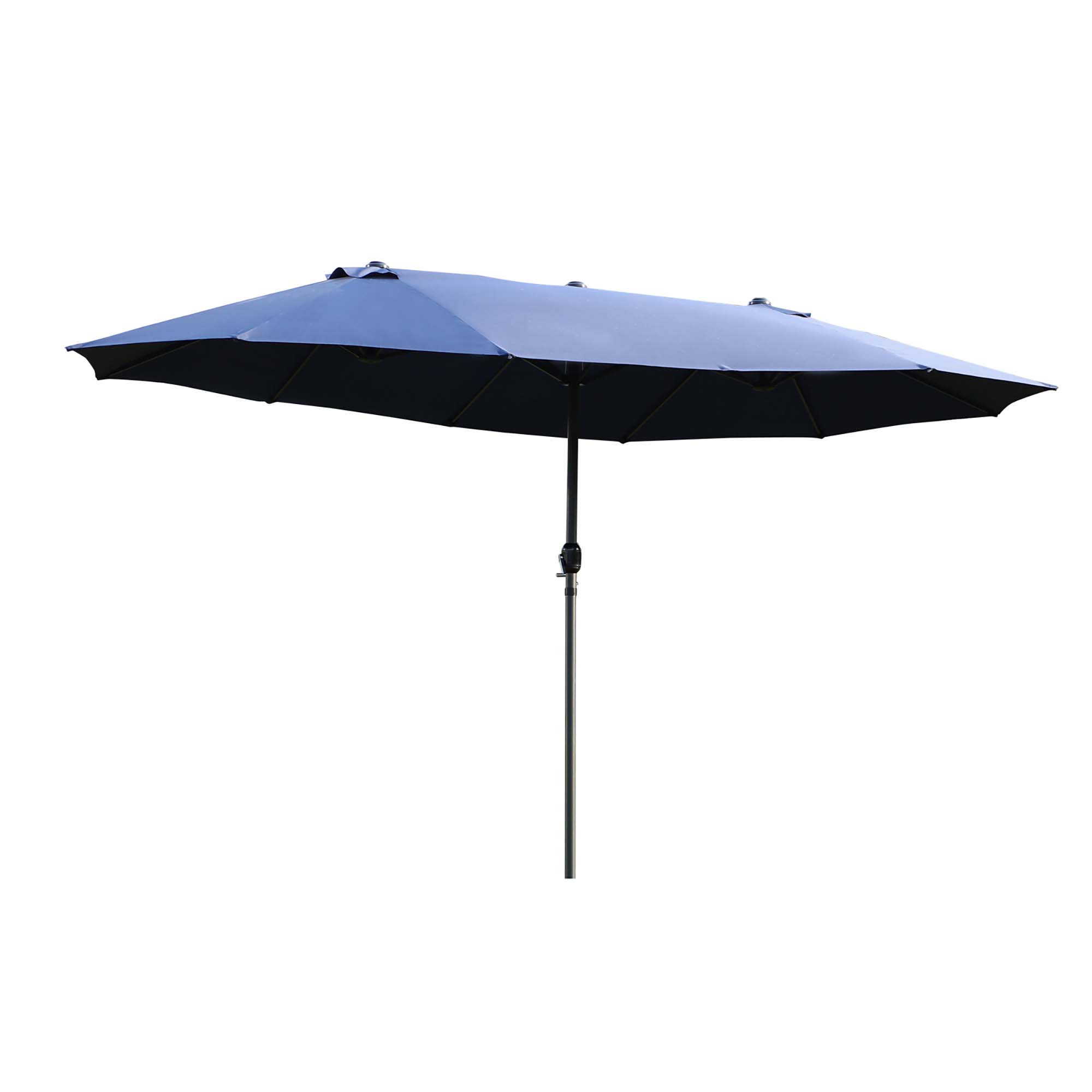 Parasol - Ovale dubbele - Blauw