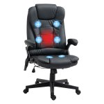 Massagestoel - RelaxCare - 6-punts massage – Warmtefunctie - Zwart