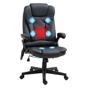 Massagestoel - RelaxCare - 6-punts massage – Warmtefunctie - Zwart