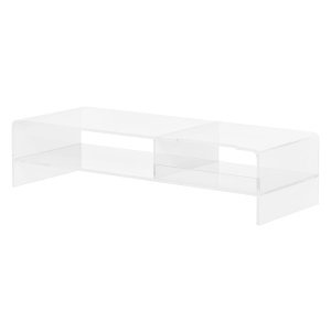Monitoropbergruimte - Acryl - Voor monitoren en laptops - Zwart