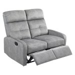 Woonkamer fauteuil - Verstelbare dubbele rugleuning - Grijs