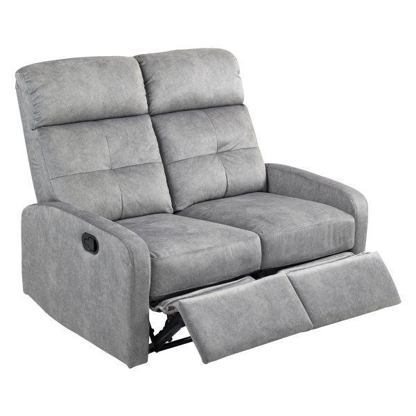 Woonkamer fauteuil - Verstelbare dubbele rugleuning - Grijs