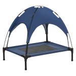 Hondenbed - LuxuriousPets - verhoogd en UV-beschermd - donkerblauw