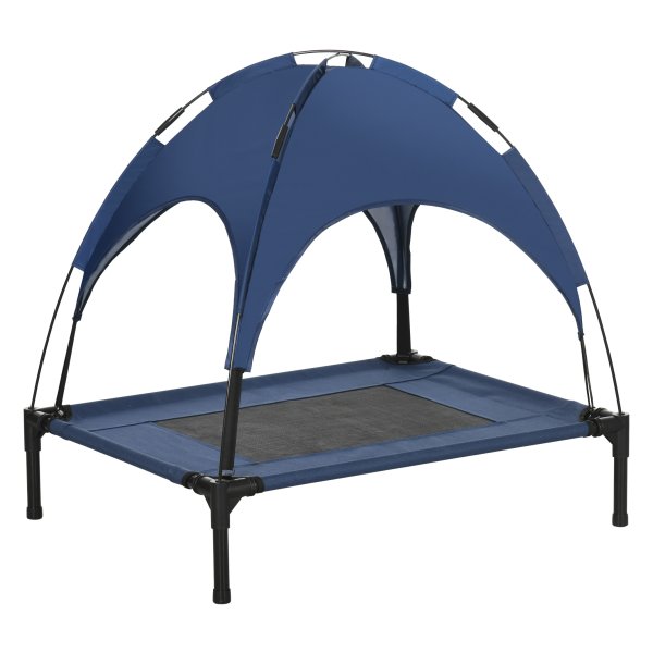 Hondenbed - LuxuriousPets - verhoogd en UV-beschermd - donkerblauw