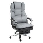 Bureaustoel - Ergonomisch - Verstelbaar en comfortabel - Lichtgrijs