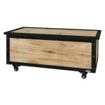 Opbergbox - Probox - Weerbestendig - Wielen - Natuurkleurig
