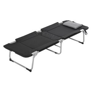 Campingbed - Opvouwbaar Luxe Bed - Comfort Matras - Groen