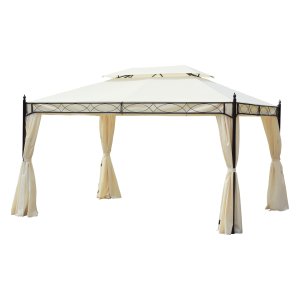 Tuinpaviljoen - Luxe - Feestelijk – Crèmekleurig