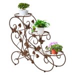 Bloementrap - Tuinmeubelen - Franse stijl - Metaal - Brons