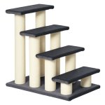 Dierentrap - ComfortMax - Pluche bekleding - Grijs