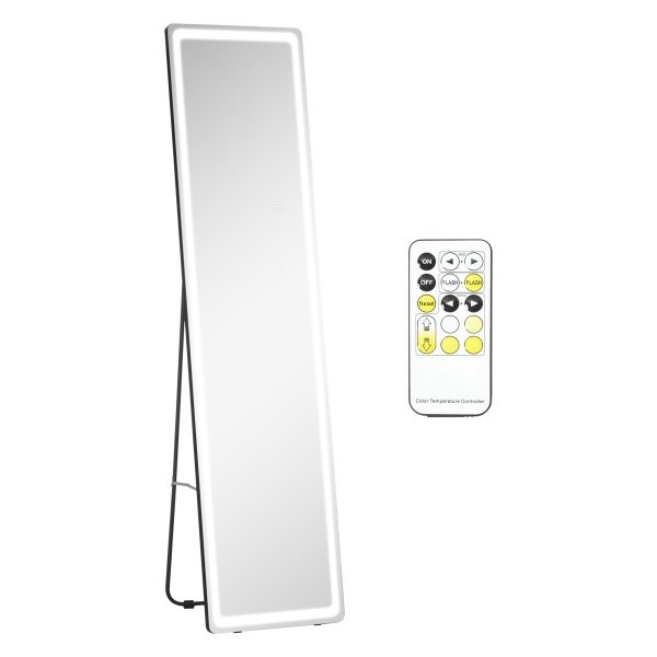 Spiegel - LuxeGlow - met LED-verlichting - make-up - zilver