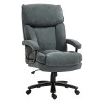 Bureaustoel - Stevige constructie - Zachte bekleding - Grijs