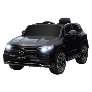 Elektrische kinderauto - Licentie - Snelheid - Zwart