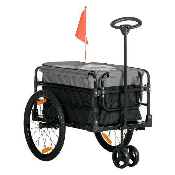 Fietskar - Veelzijdig - Stevig - Zwart