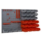 Wandplank - Opbergdozen - Wandrek - Rood