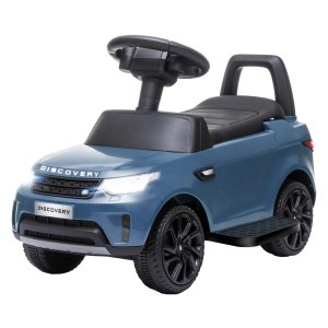 Rijdende plezier - Kinderauto - Land Rover design – Elektrisch - Lichtblauw