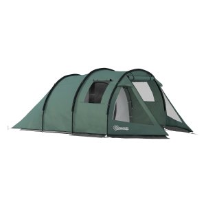 Tweepersoons Campingtent - Campingtent - Venster met Muggengaas - Groen