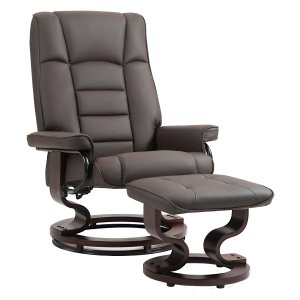 Zitmeubelen - Fauteuil - Luxe draaibaar - Verstelbaar - Bruin