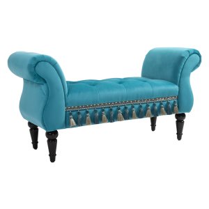 Bankstel- Gestoffeerd - Blauw