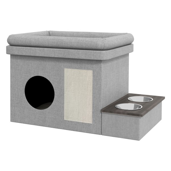 Kattenhuis - ComfortCat - Heerlijk Zacht - Grijs