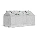 Groentekas - Tomatenhuis - Vroeg plantbed - Wit