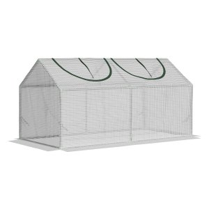 Groentekas - Tomatenhuis - Vroeg plantbed - Wit